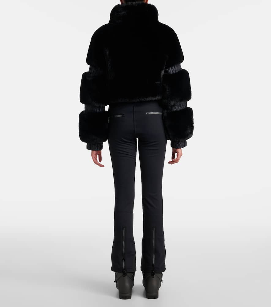 Lieke faux fur-trimmed ski jumpsuit