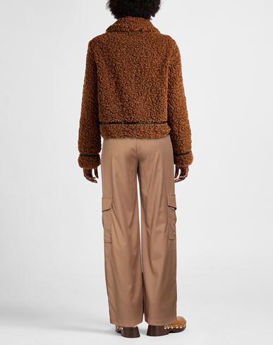 Woman Pants Camel Size 2 Polyester, Viscose, Elastane