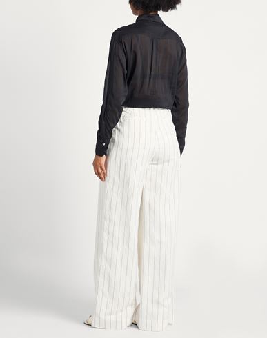 Forte_forte Woman Shirt Black Size 1 Cotton, Silk