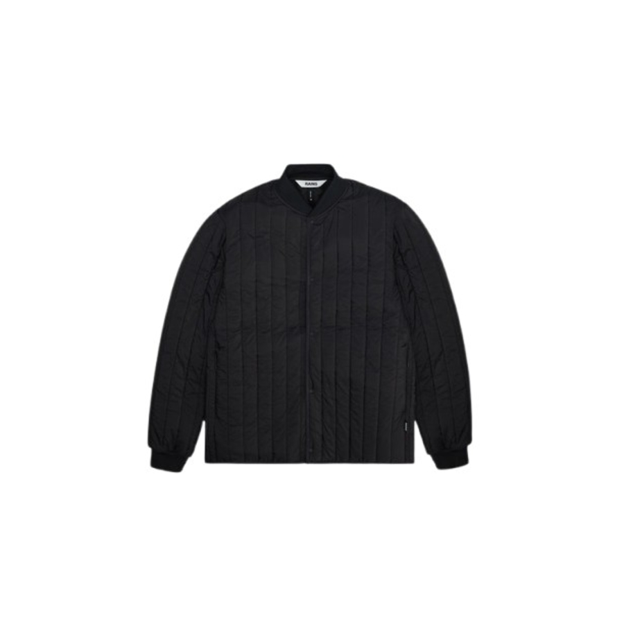 Mens Black Banja Liner Bomber Jacket