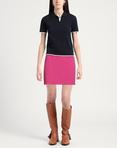Woman Mini skirt Fuchsia Size 2 Polyester, Elastane