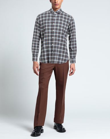 Orian Man Shirt Brown Size 16 ½ Cotton