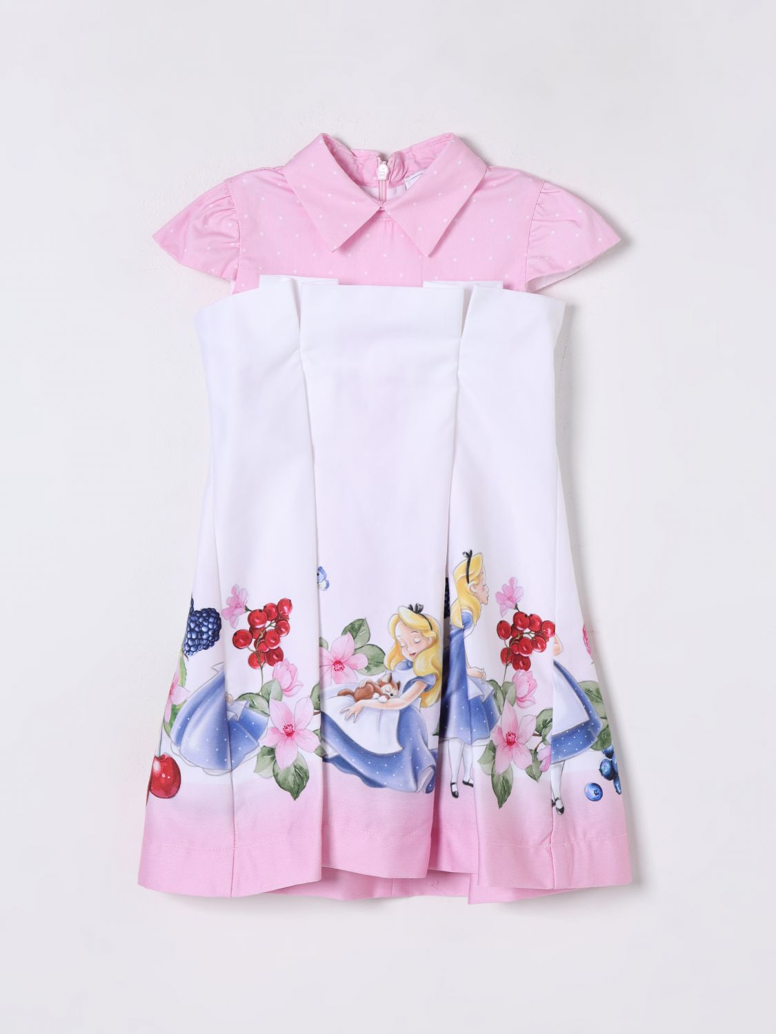 Dress MONNALISA Kids color White 1