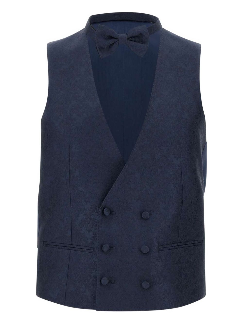 Corneliani double-breasted waistcoat - Blue