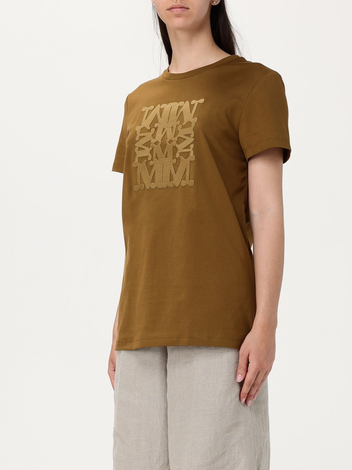 T-Shirt MAX MARA Woman color Green