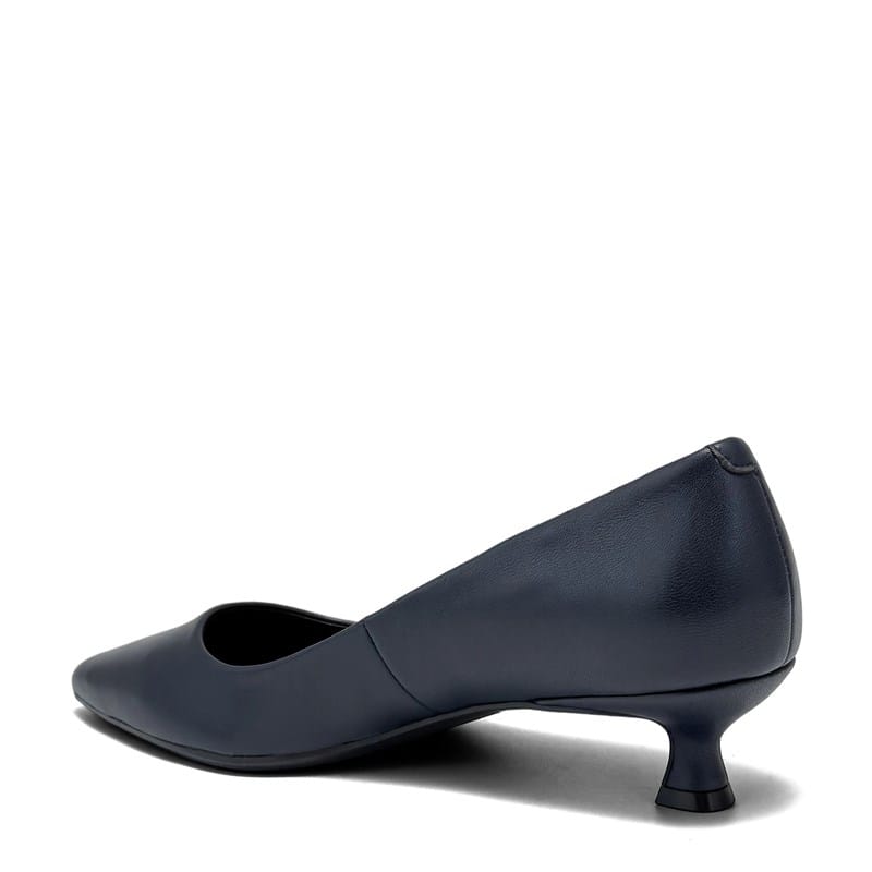 Women's Rana Kitten Heel Pump Shoes (Navy)