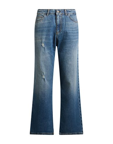 Woman Jeans Blue Size 10 Cotton