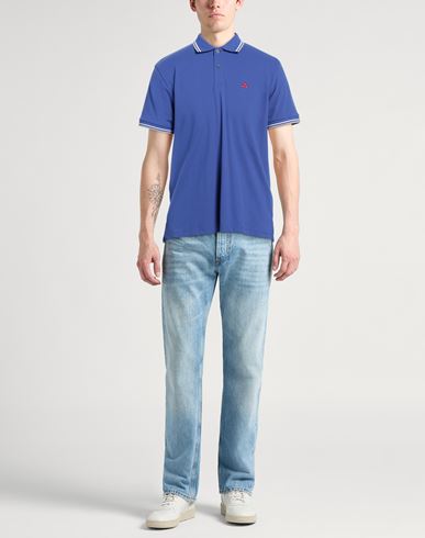 Man Polo shirt Blue