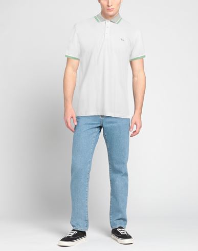 Man Polo shirt White Size M Cotton