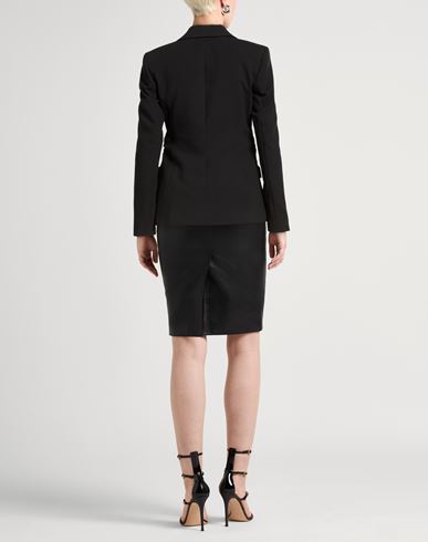 Woman Blazer Black Size 8 Polyester, Viscose, Elastane