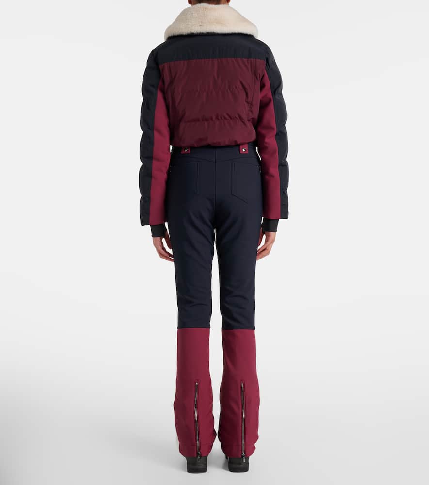 Karei faux fur-trimmed ski suit