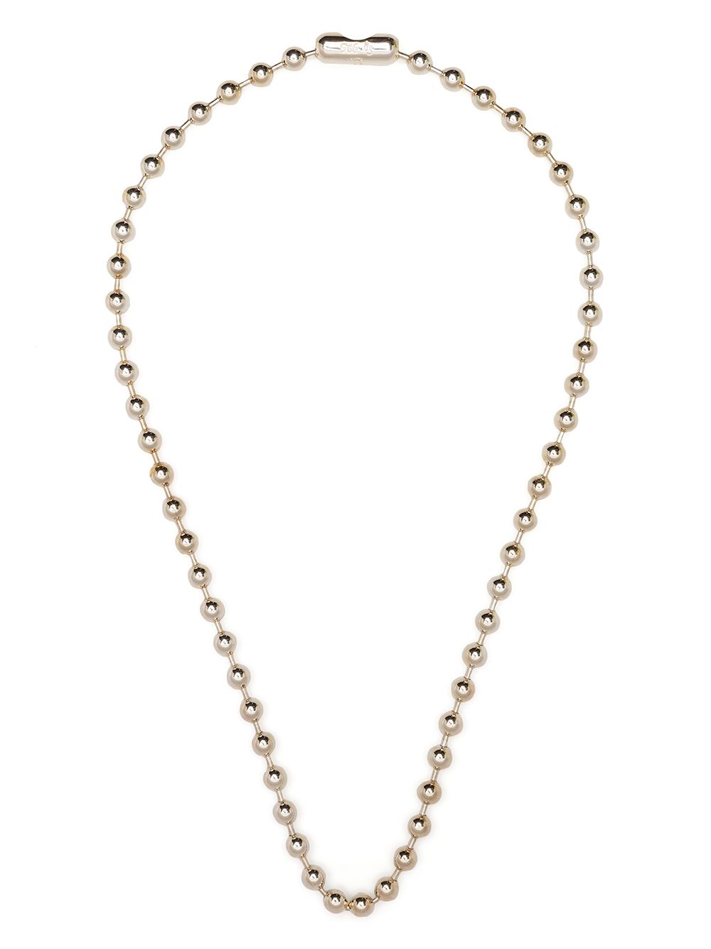 Ball chain necklace - Silver