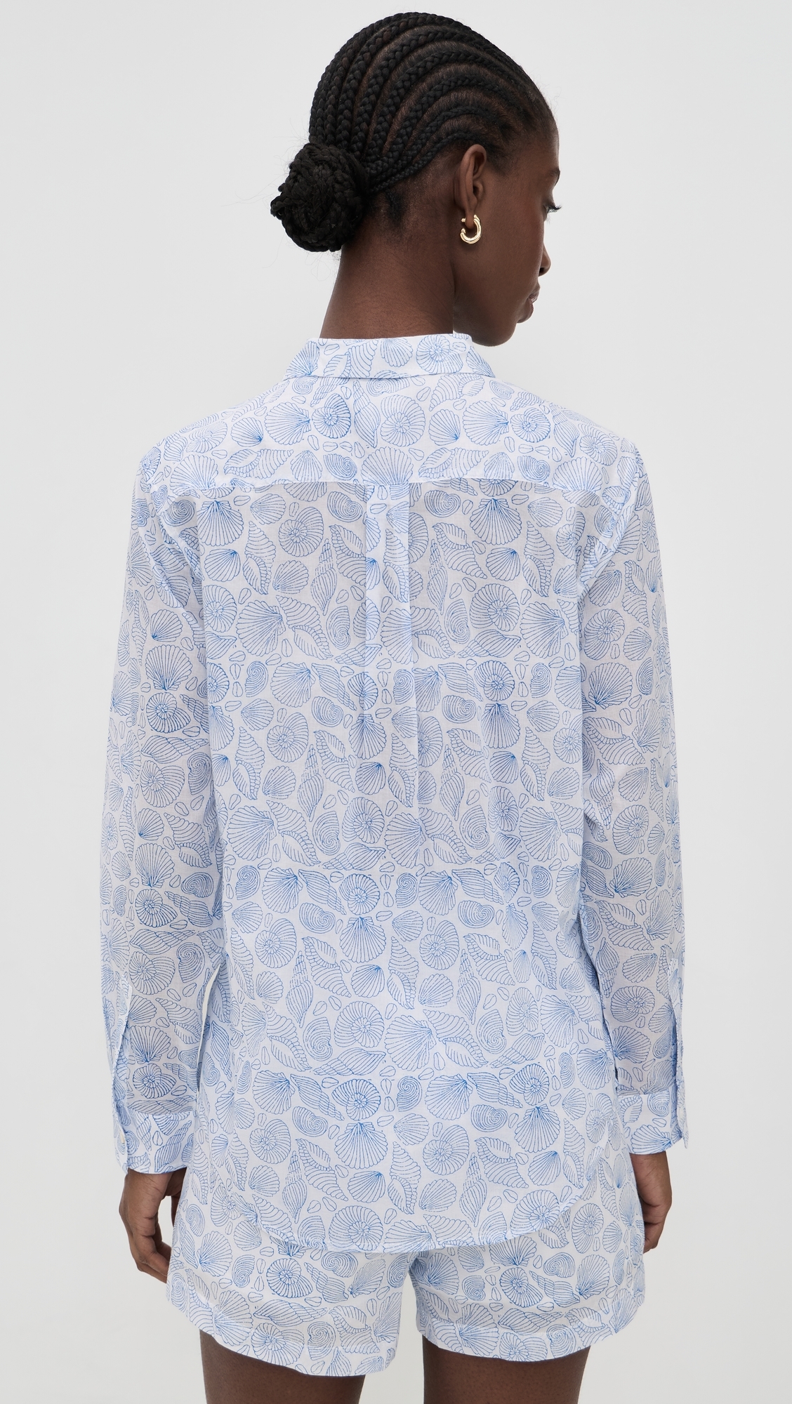 Favorite Seashell Shirt Blue Seashell