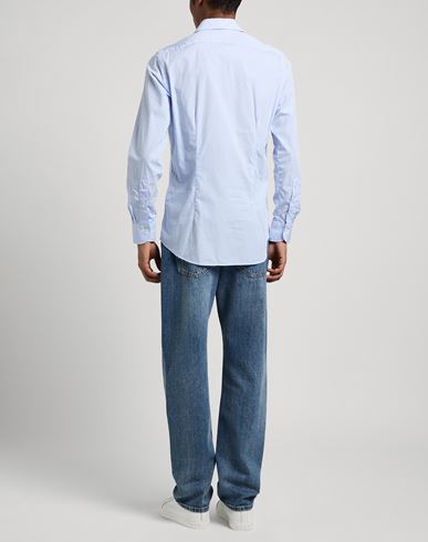 Man Shirt Light blue Size 17 ¾ Cotton