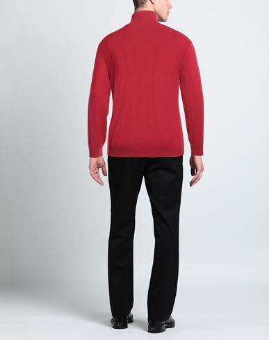 Man Turtleneck Red