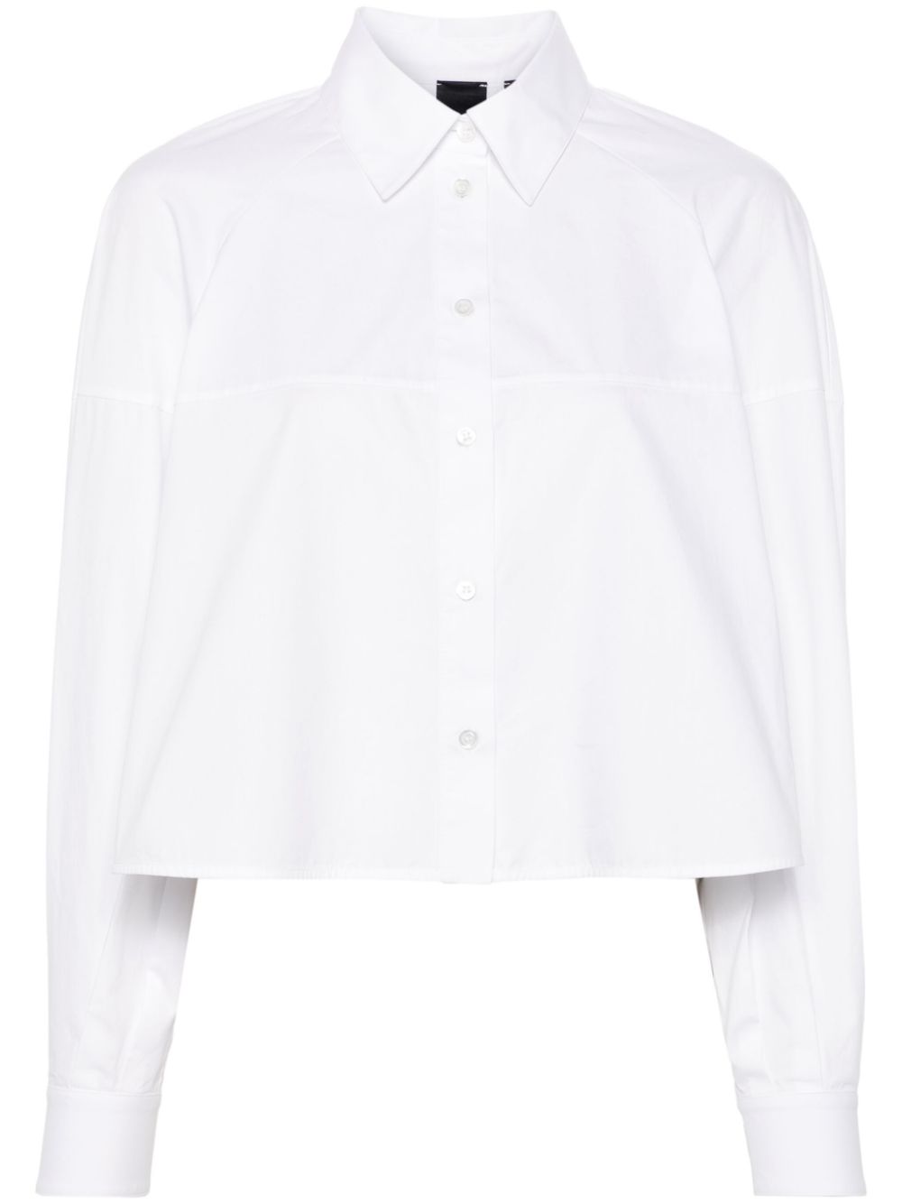 Cropped shirt - White