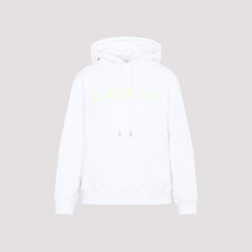 Logo Embroidered Hooded Sweatshirt
