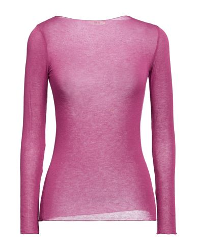 Woman Sweater Mauve Size M/L Viscose, Nylon, Cashmere, Elastane