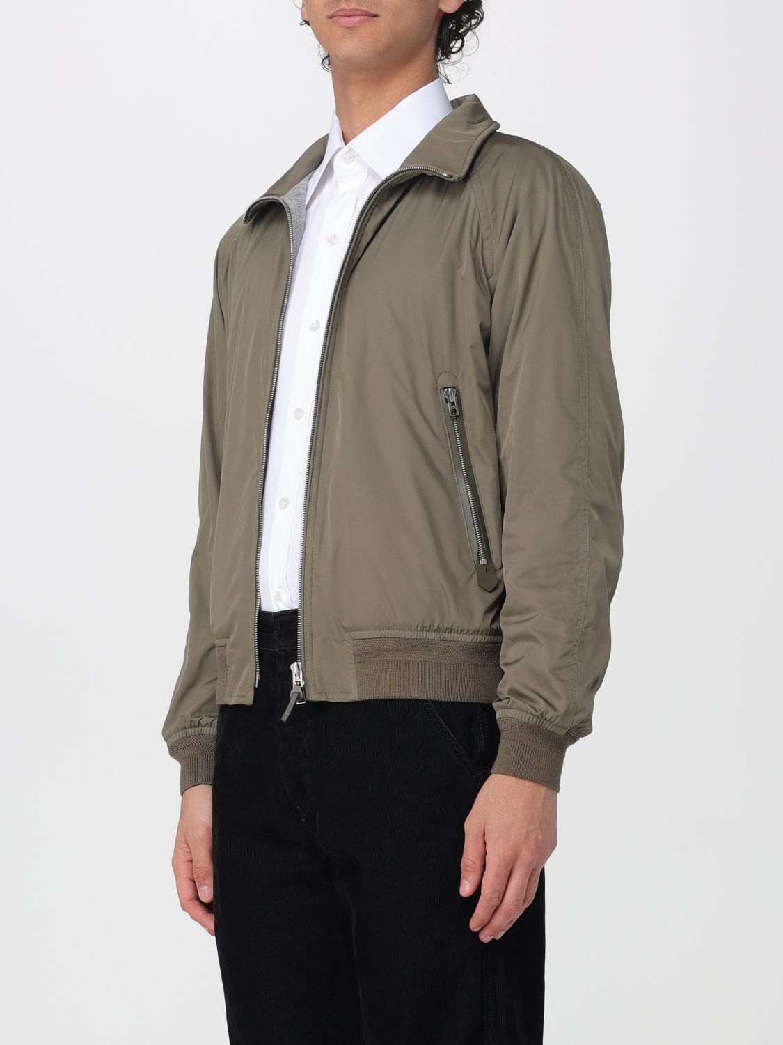 Jacket Men color Green