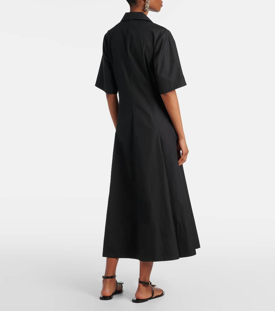 Cotton midi dress