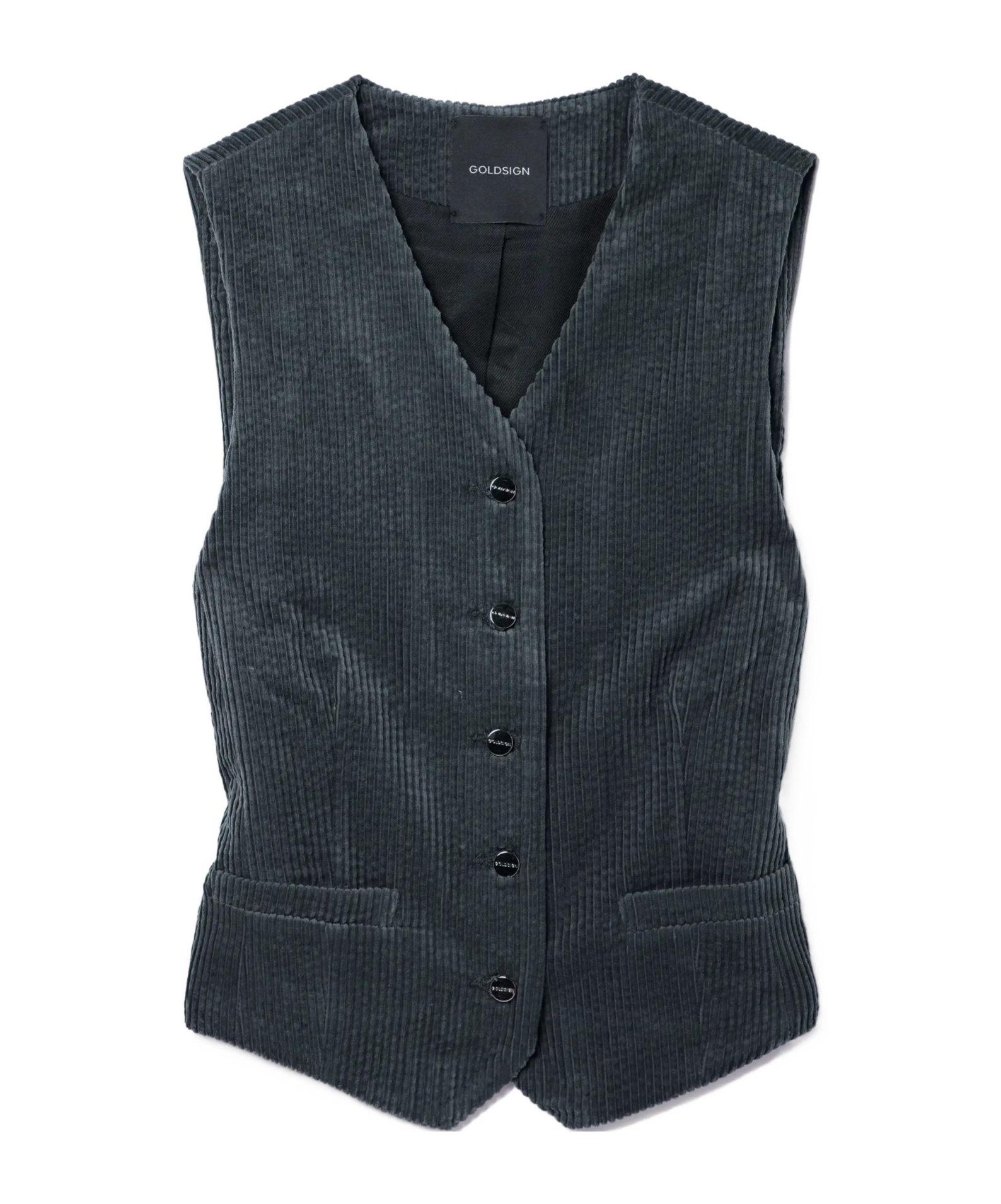 The Orten cotton-corduroy vest