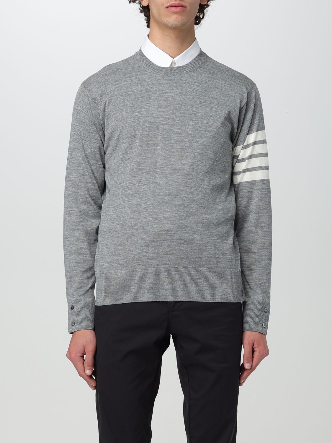 Sweater Men color Mouse Grey