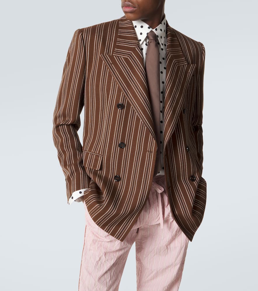 Striped blazer