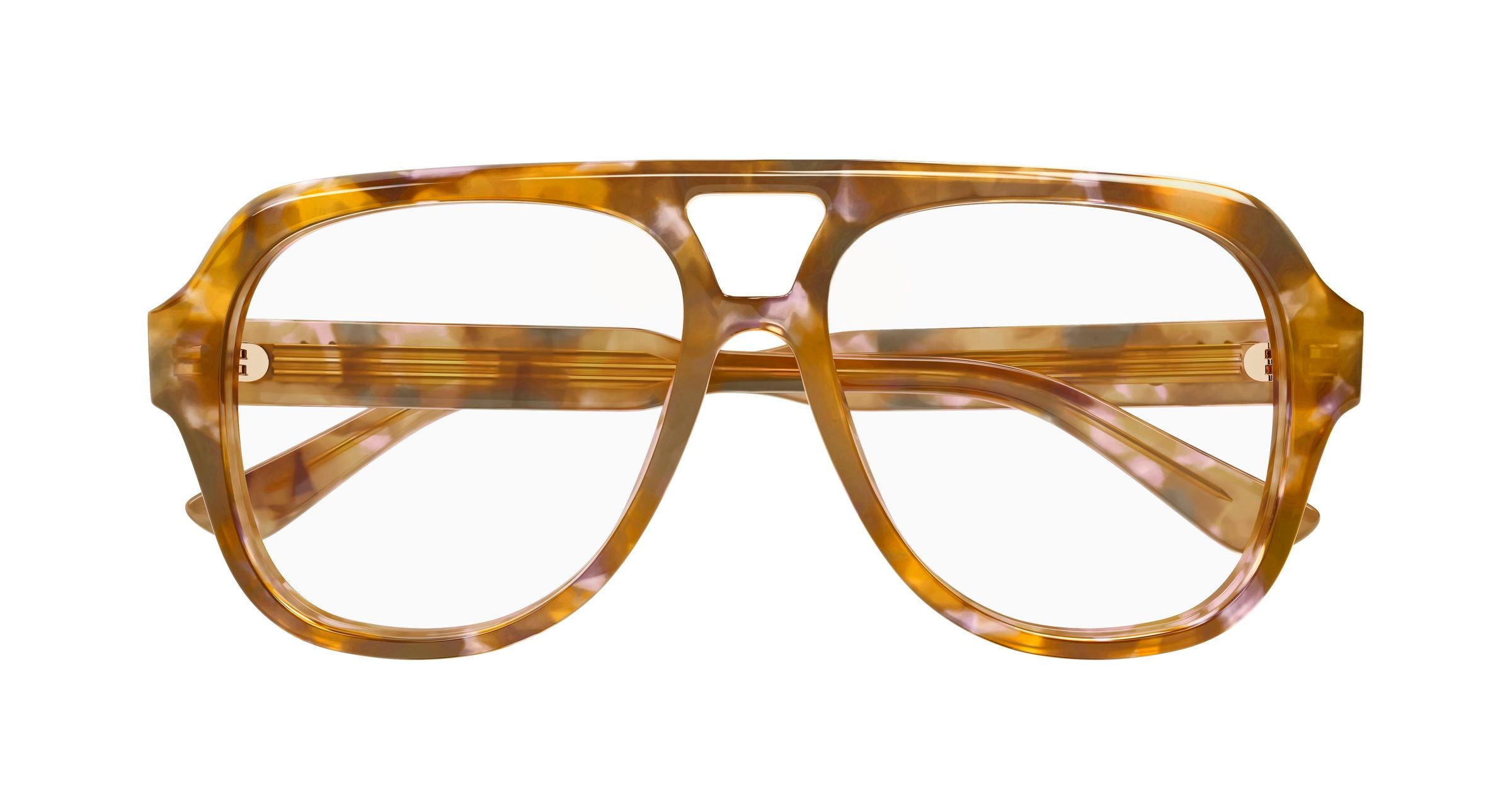 Chloé Woman Chloé CH0339O 004 Optical frames Acetate Havana Transparent Pilot