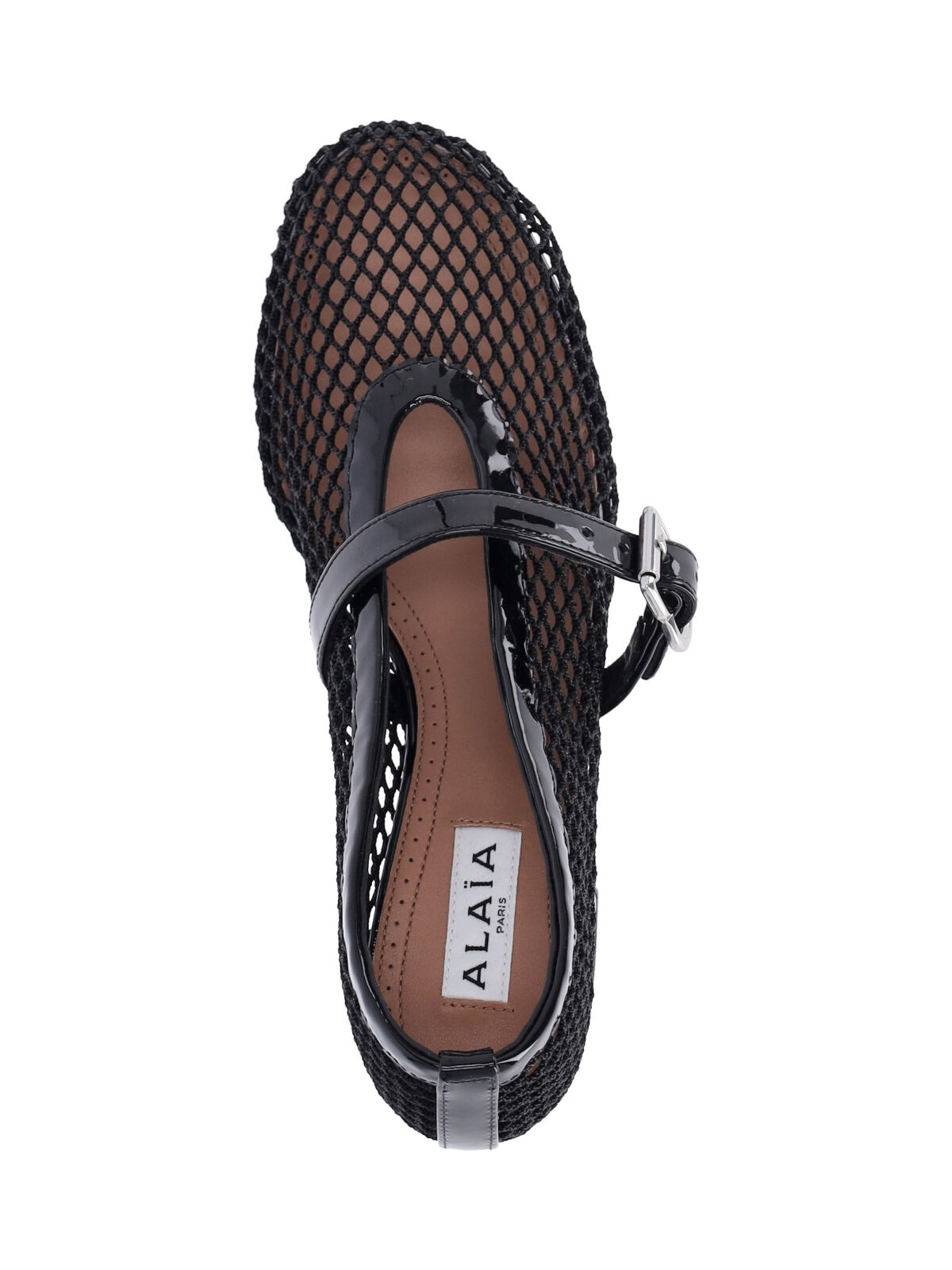 Mary-Jane Mesh Pumps