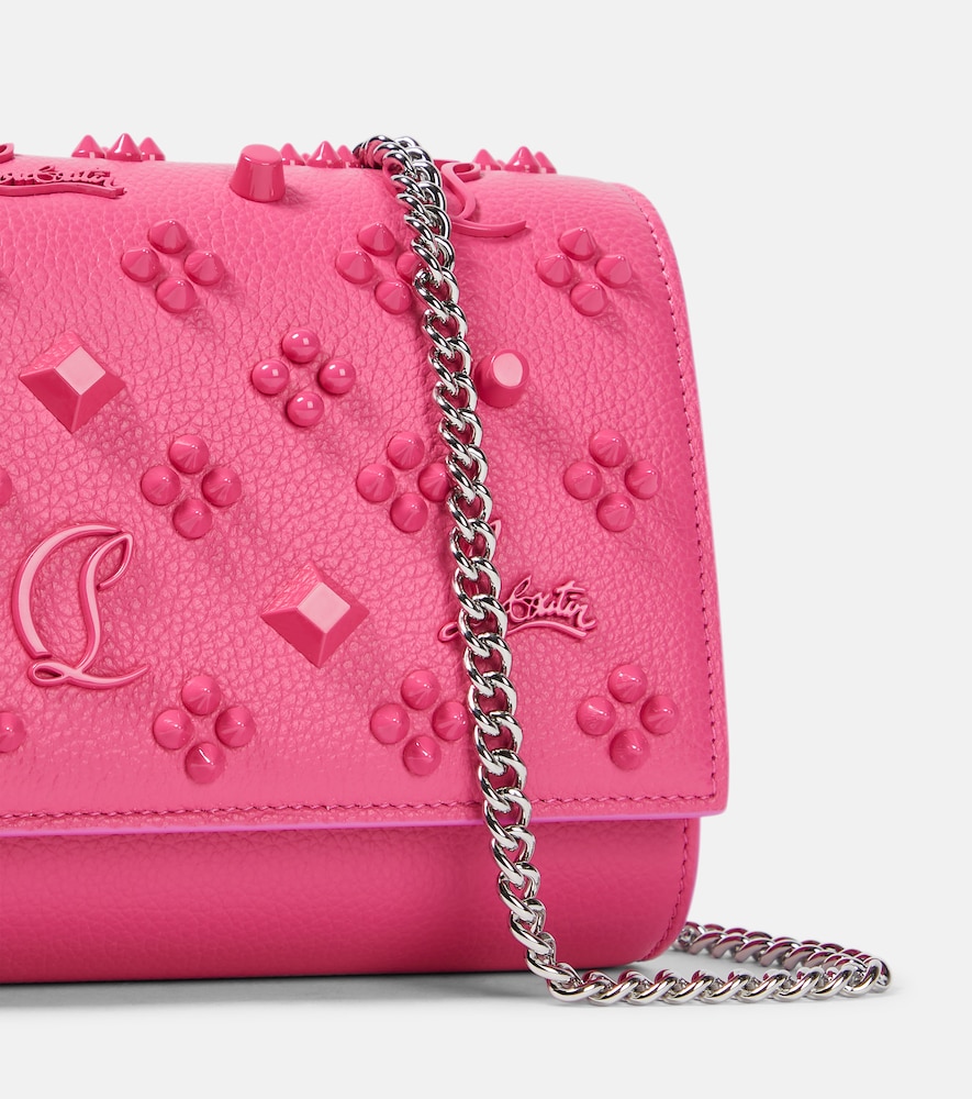 Paloma leather clutch
