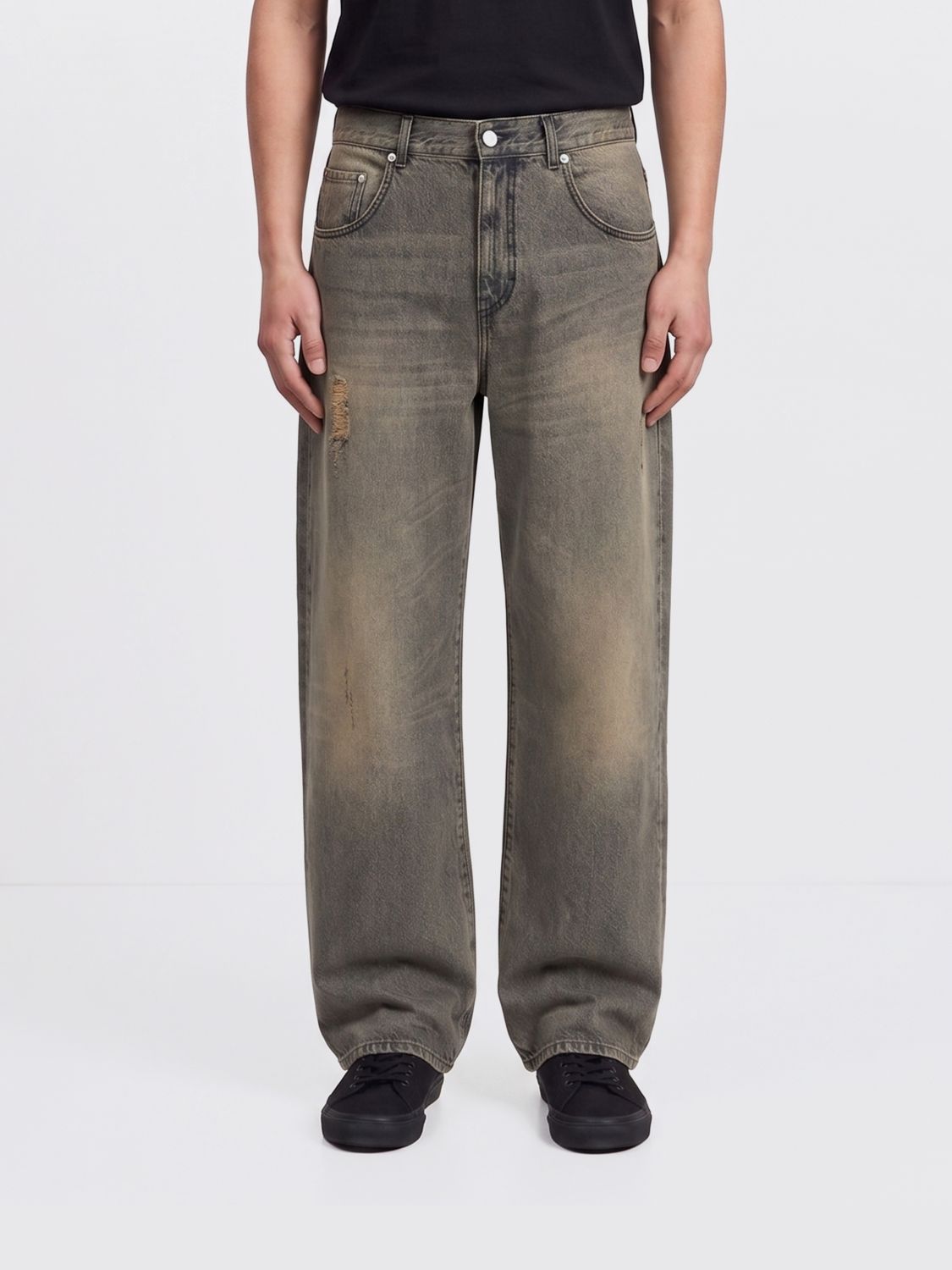 SÉFR Jeans Men color Black