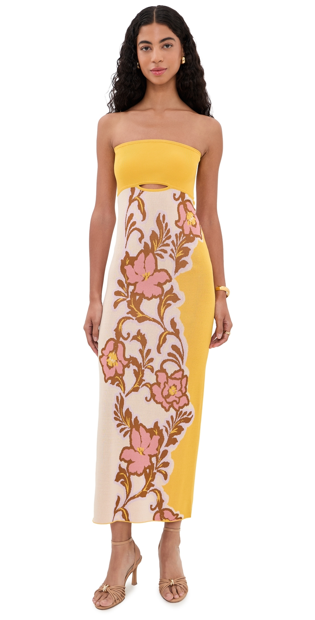 Fletcher Dress Plumeria Wave Knit