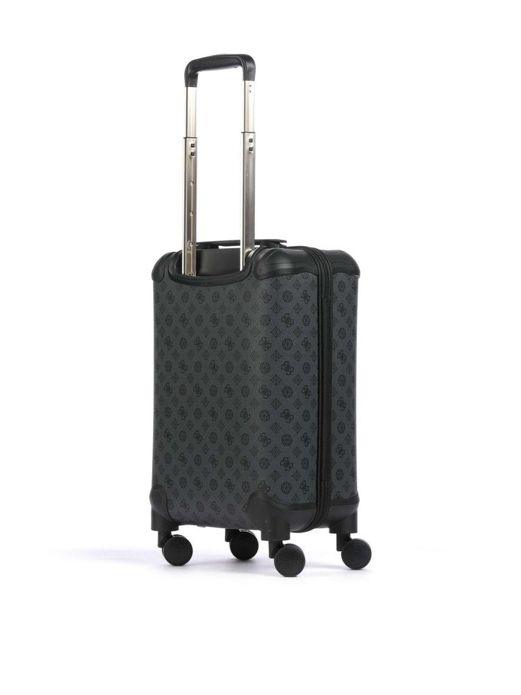 Monogram Polyurethane Suitcase — Charcoal