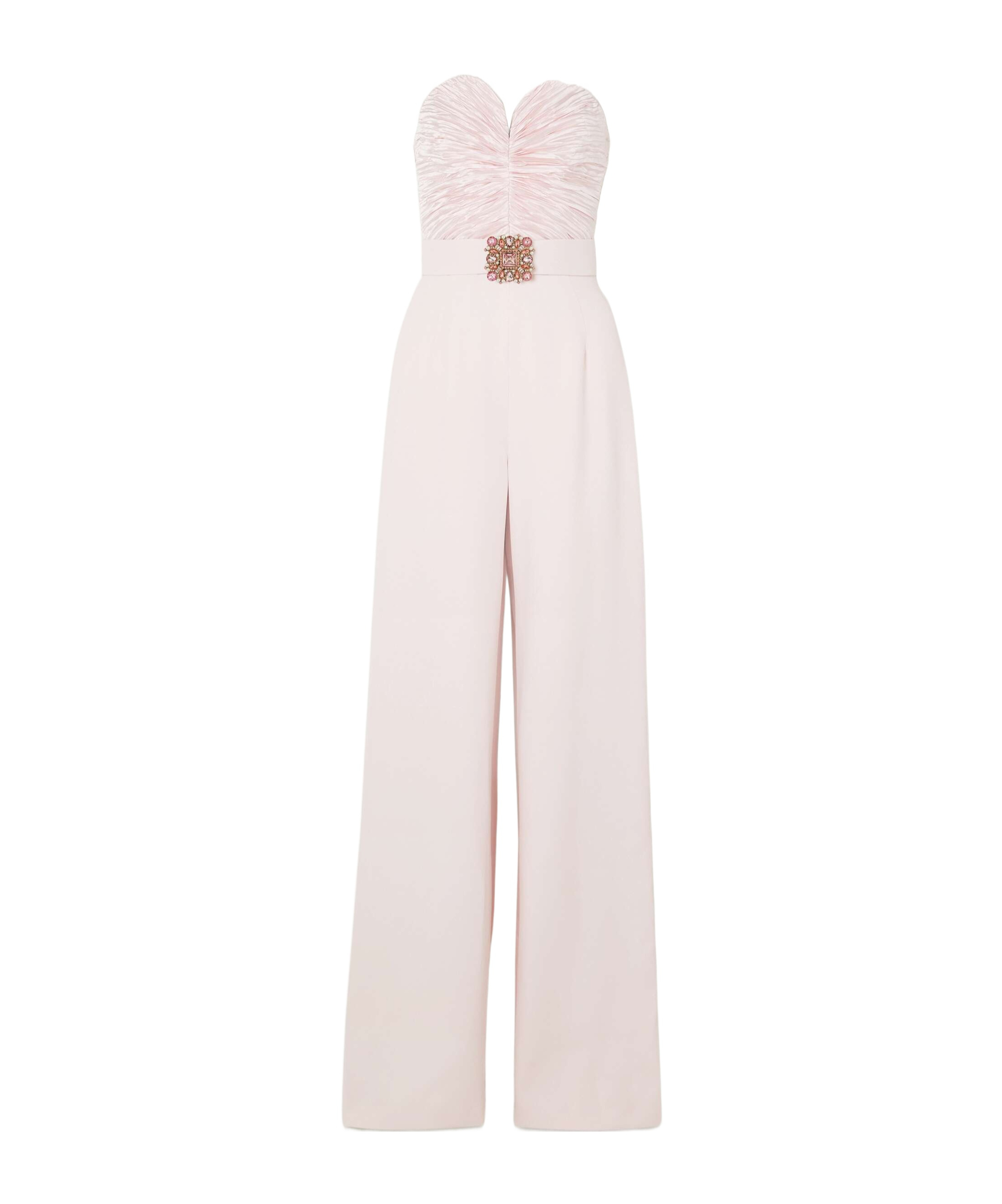 Satin crepe jumpsuit