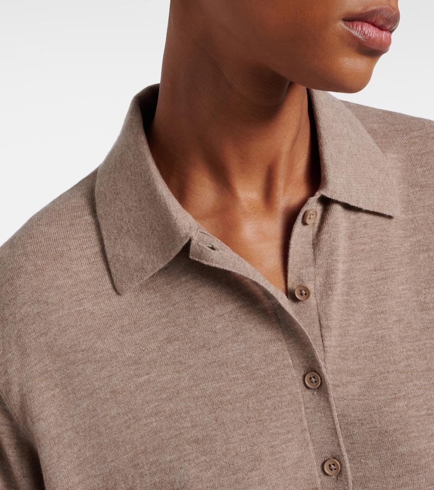 Tala wool-blend polo sweater