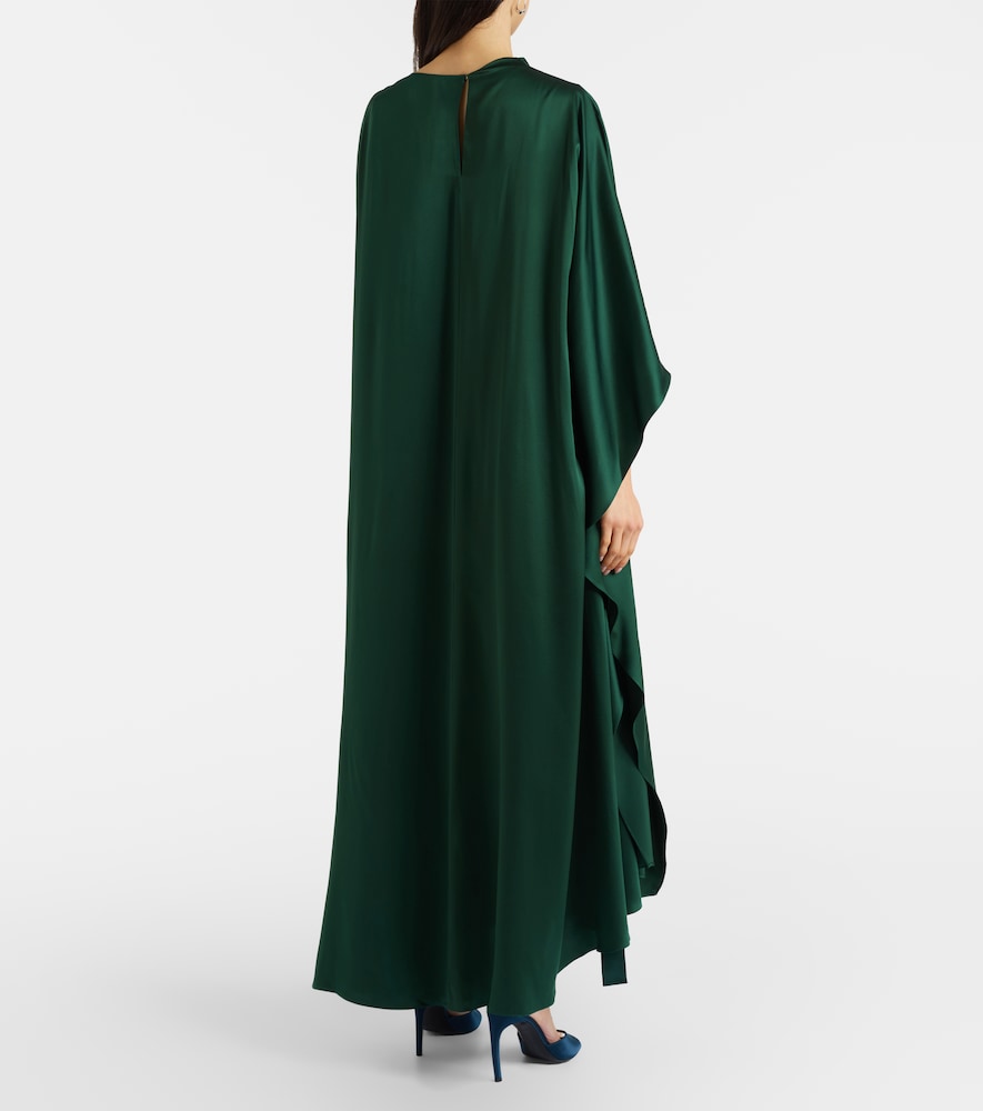 Hiba silk satin gown