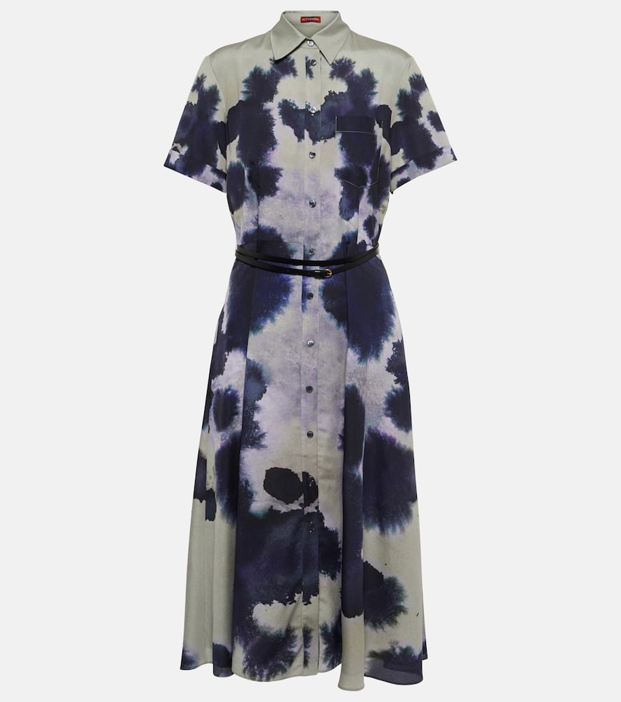 Kiera printed midi dress