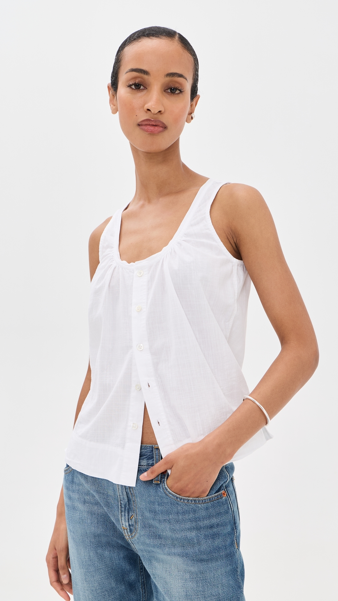 Leni Top White