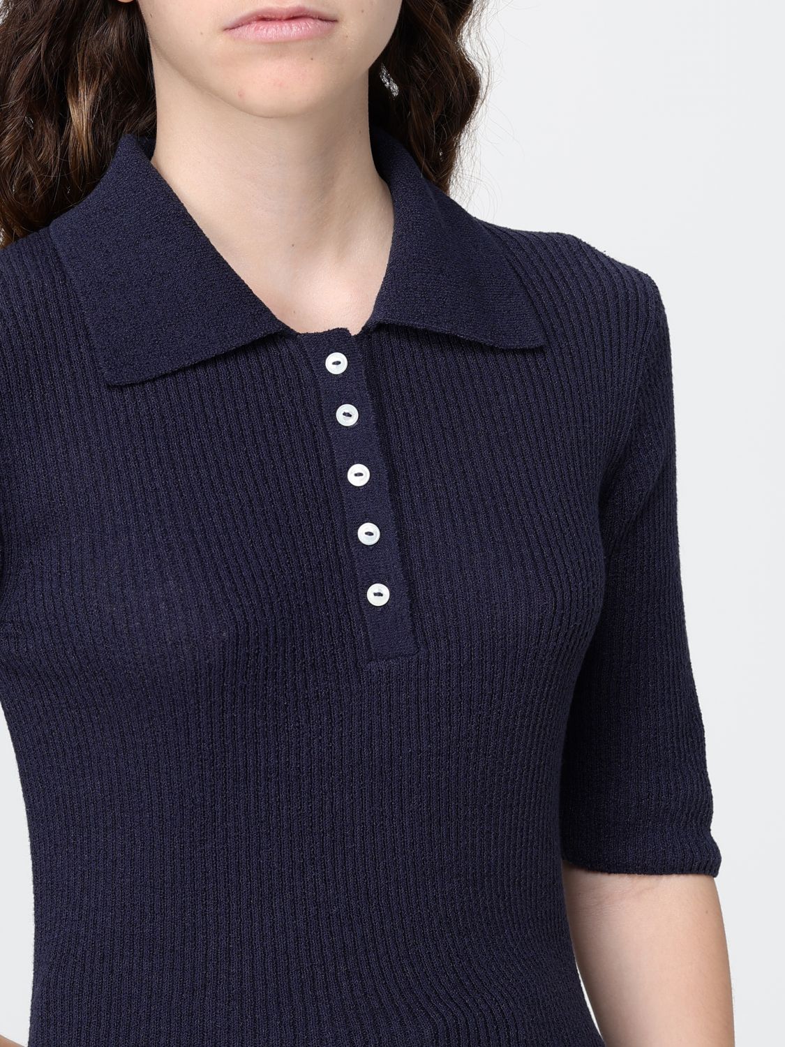 Polo Shirt Woman color Blue