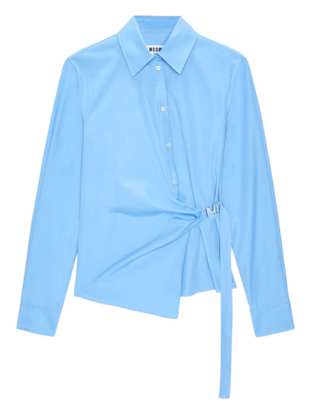 MSGM cotton shirt - Blue