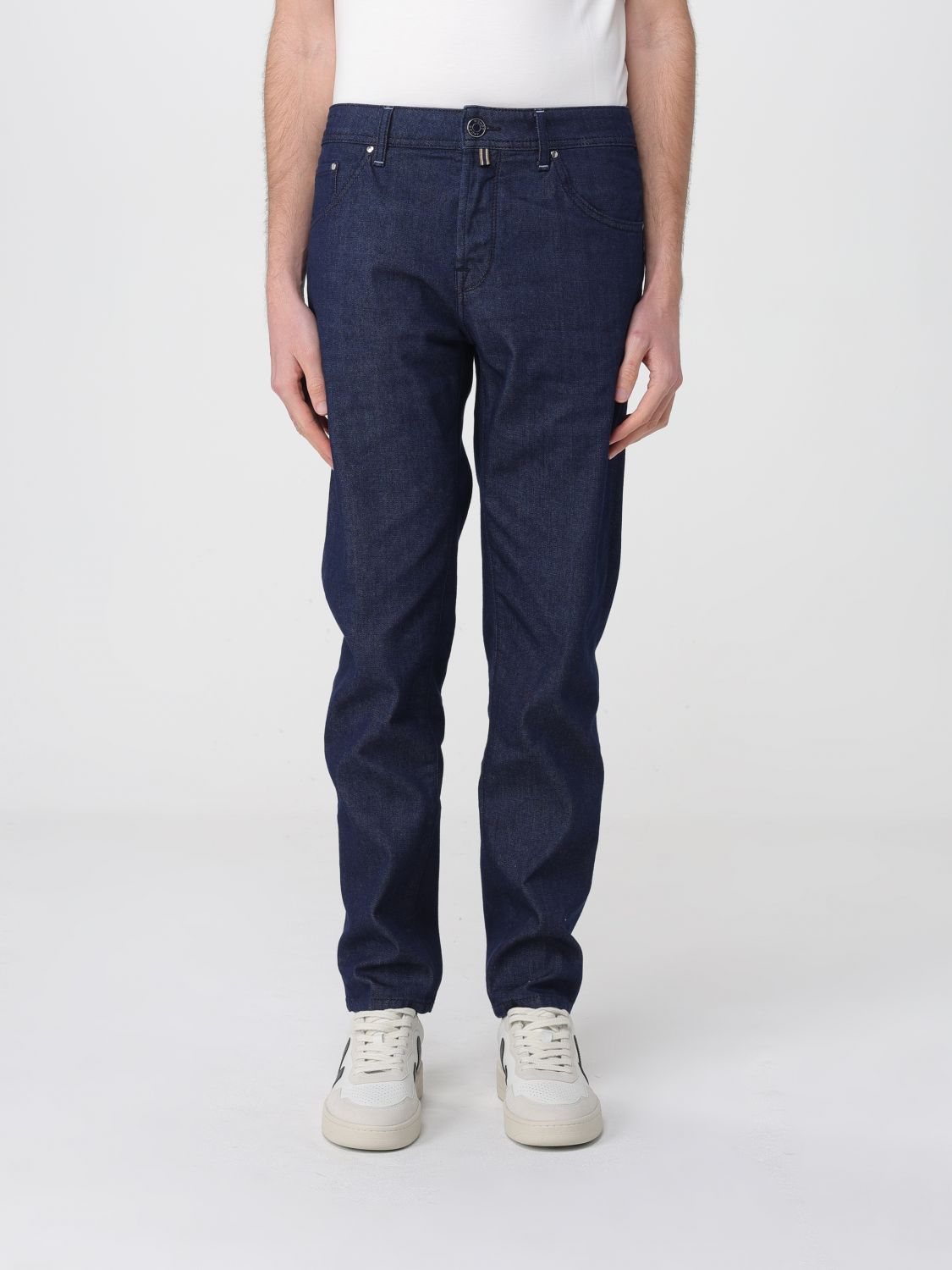 Jeans Men color Navy