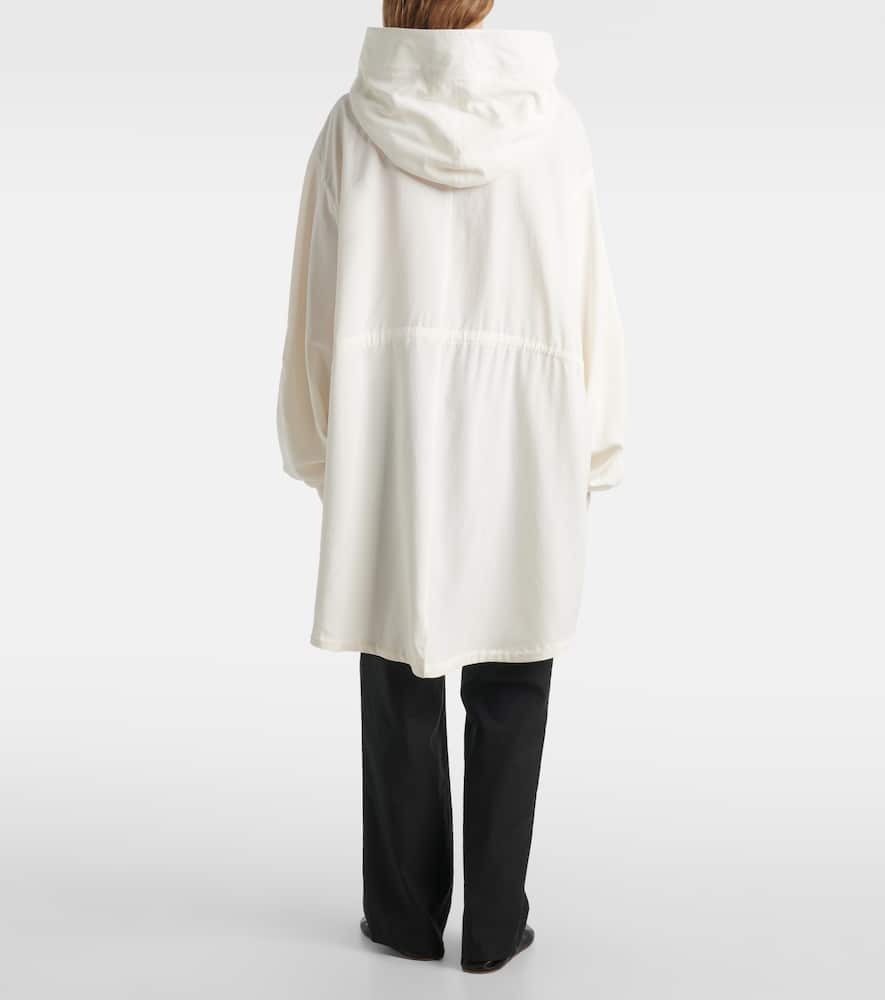 Kemetina silk raincoat