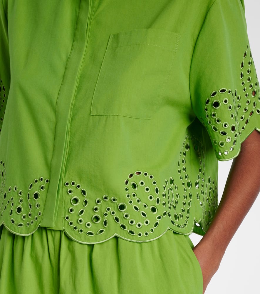 Keyla broderie anglaise top