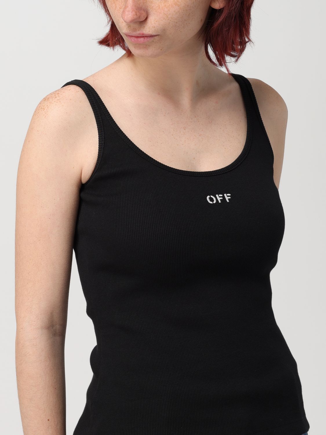 Top Woman color Black
