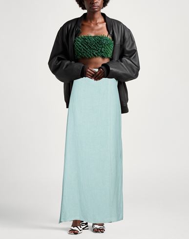 Woman Maxi skirt Light green
