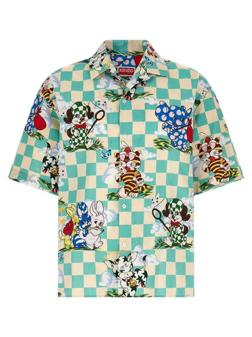 Check-print Shirt