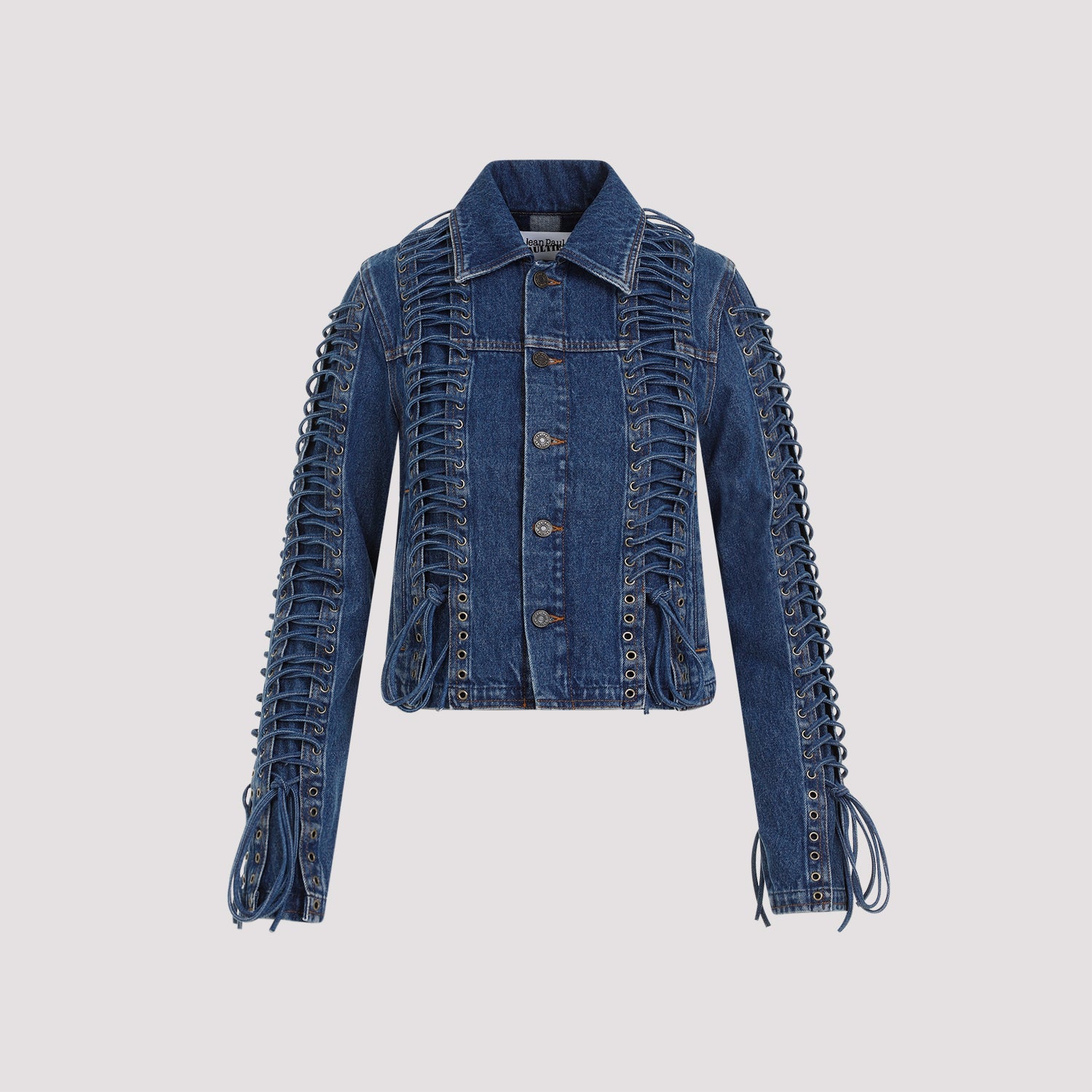Cotton Corset Denim Jacket