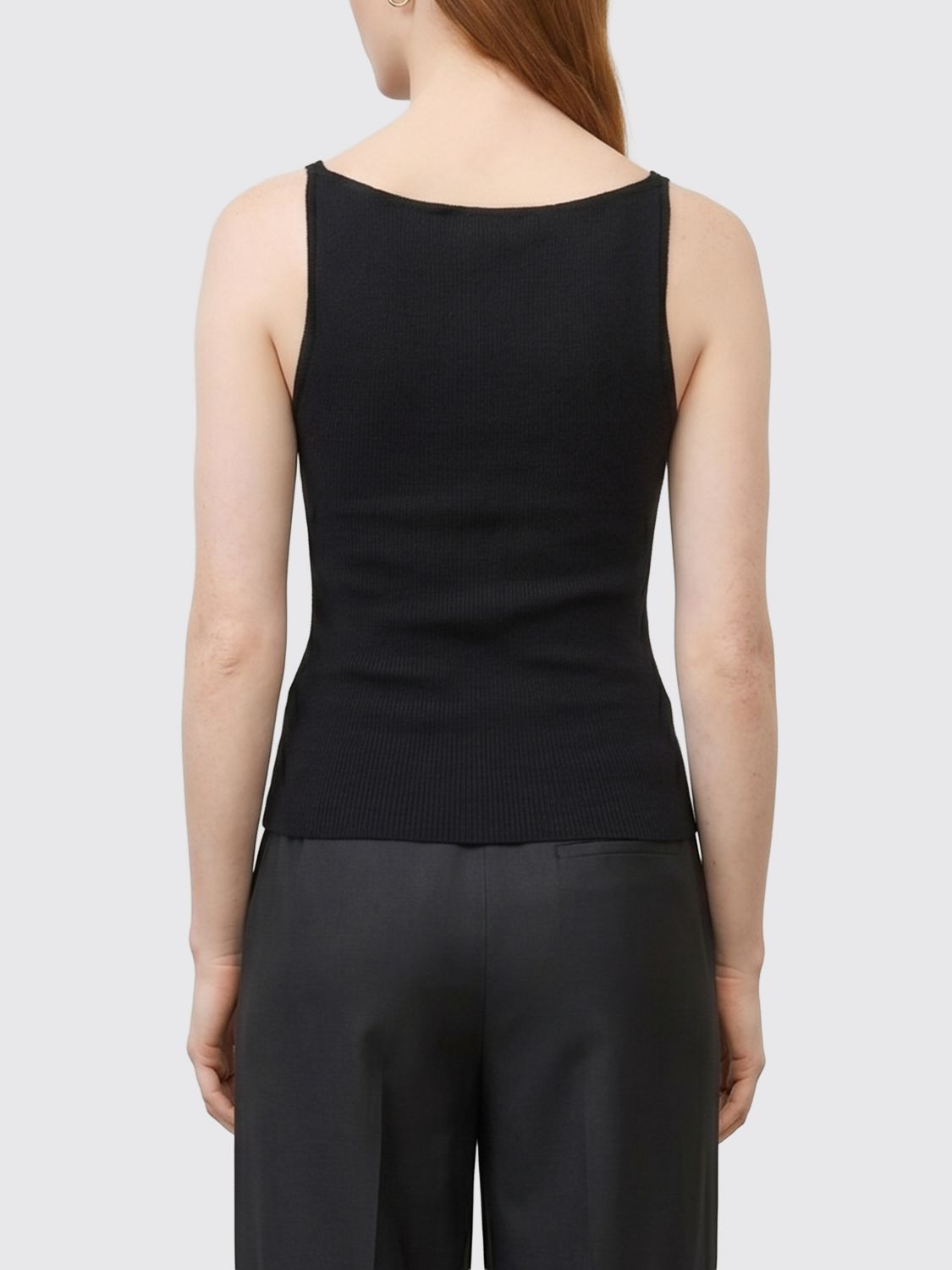 Top Woman color Black