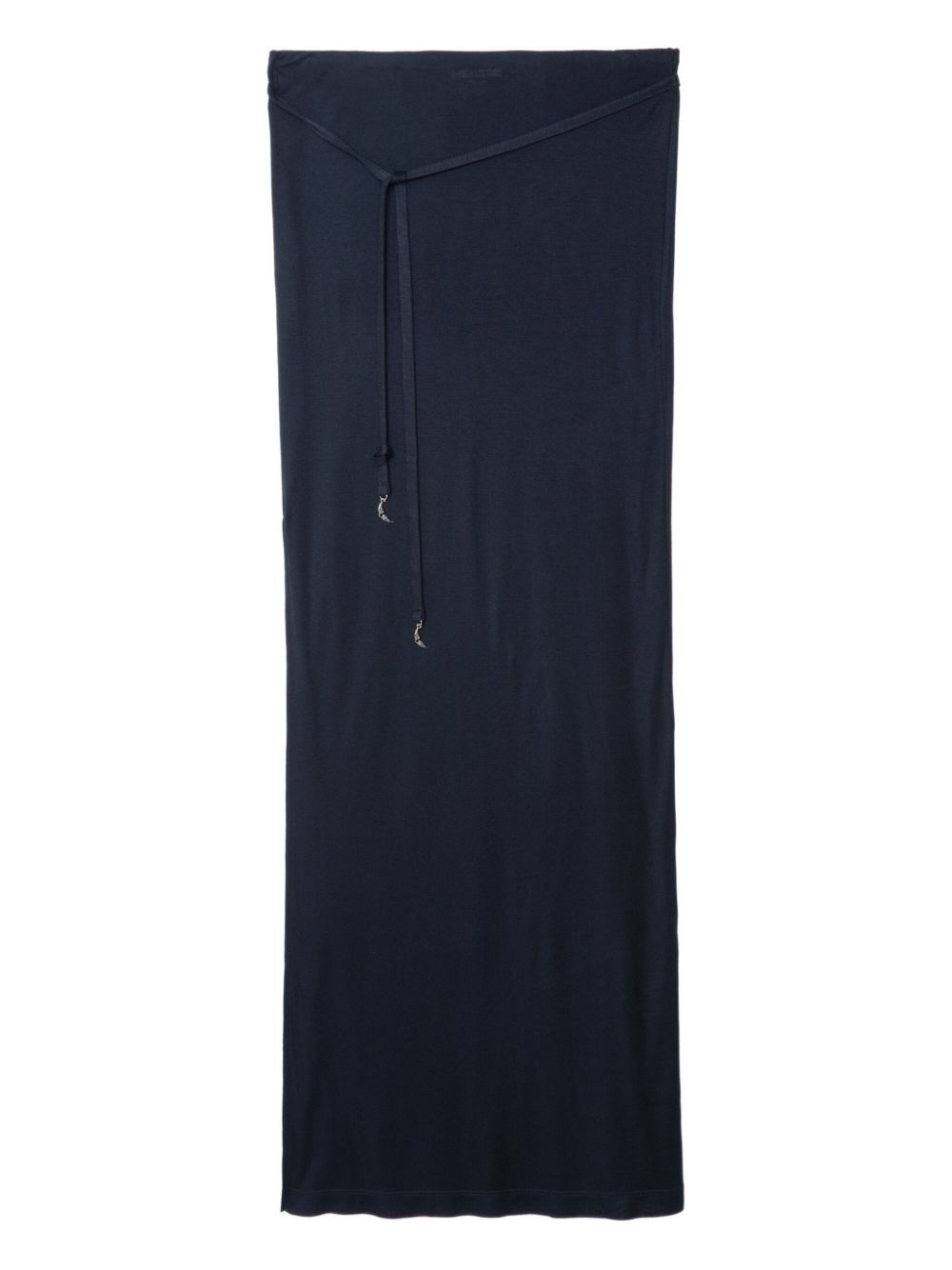 Zadig&Voltaire side-slit maxi skirt - Blue