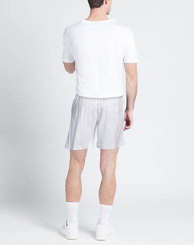 Man Shorts & Bermuda Shorts White Size L Cotton
